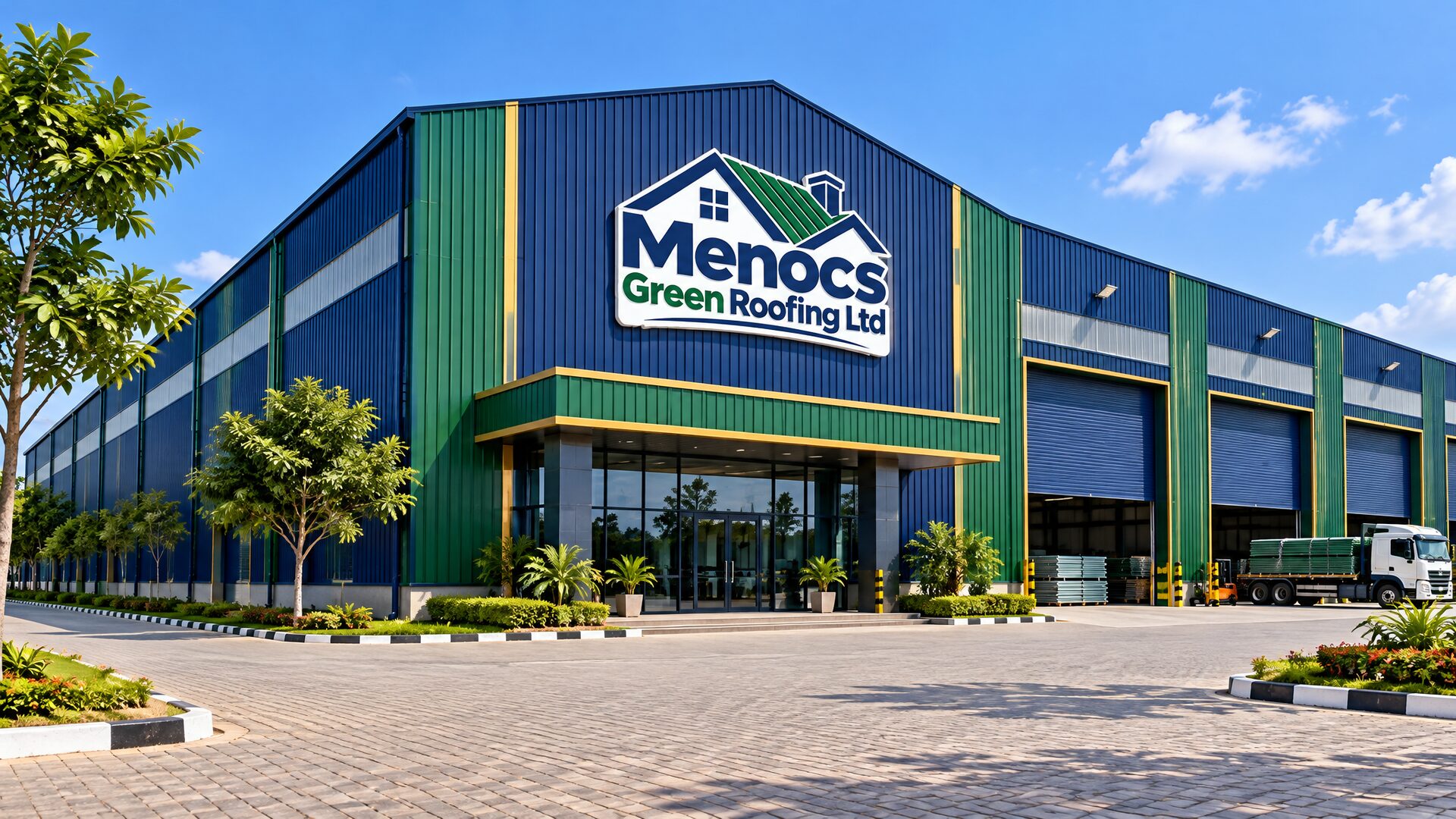 Factory Shed — Front Elevation