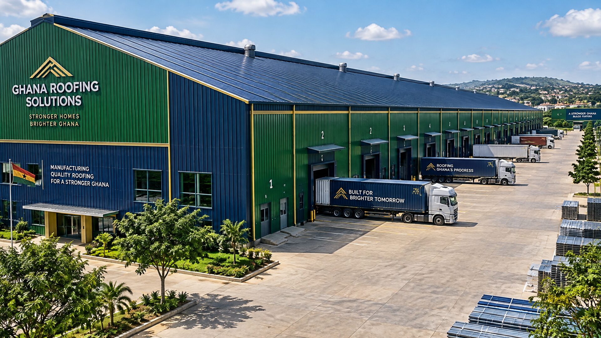 Factory Shed — Side Elevation